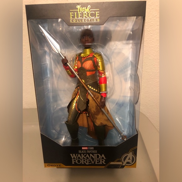 New Collectable The Fresh Doll Marvel Wakanda Forever Okoye - Picture 5 of 5